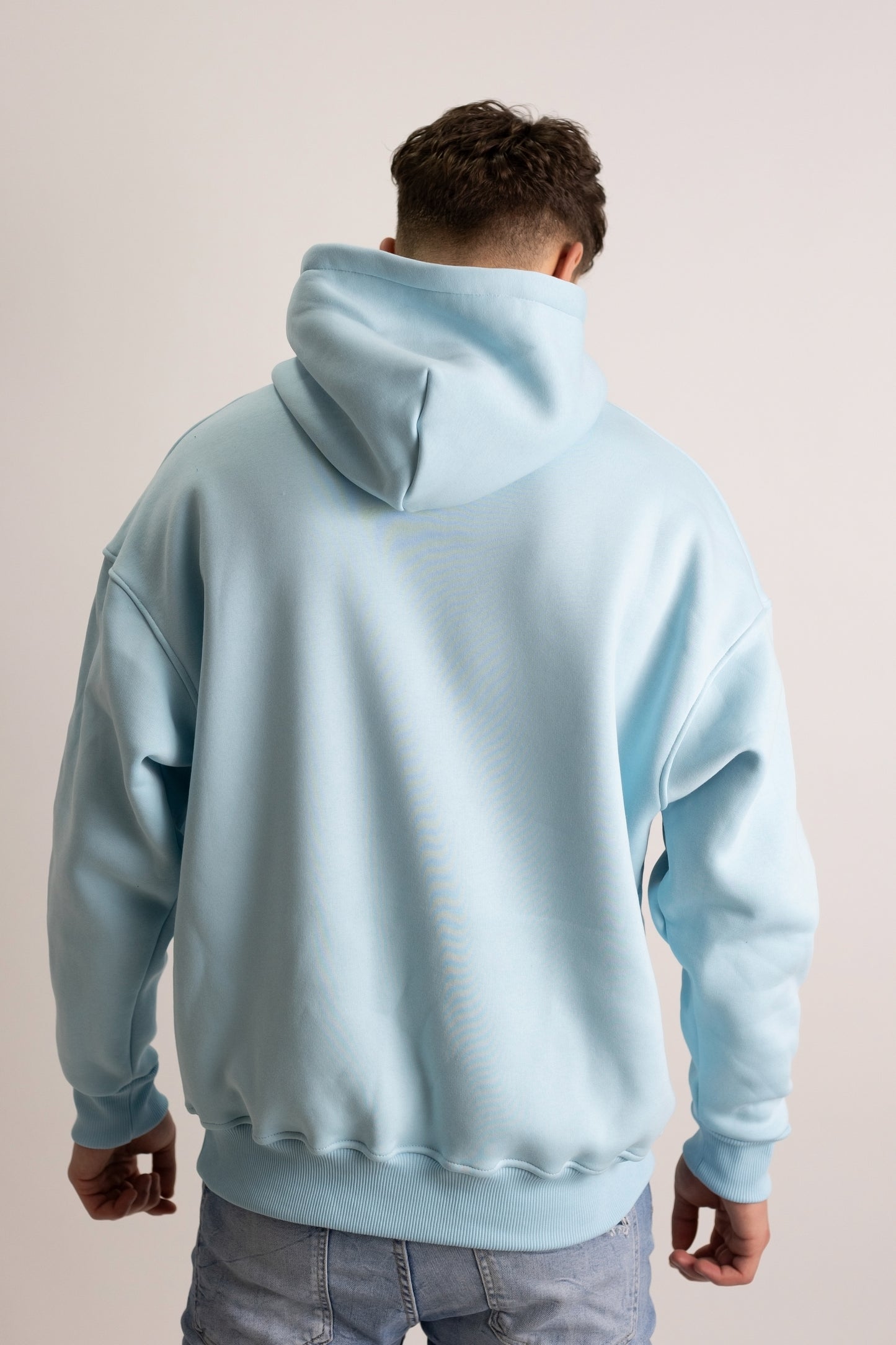 Hanorac Oversized Albastru Deschis Halloween