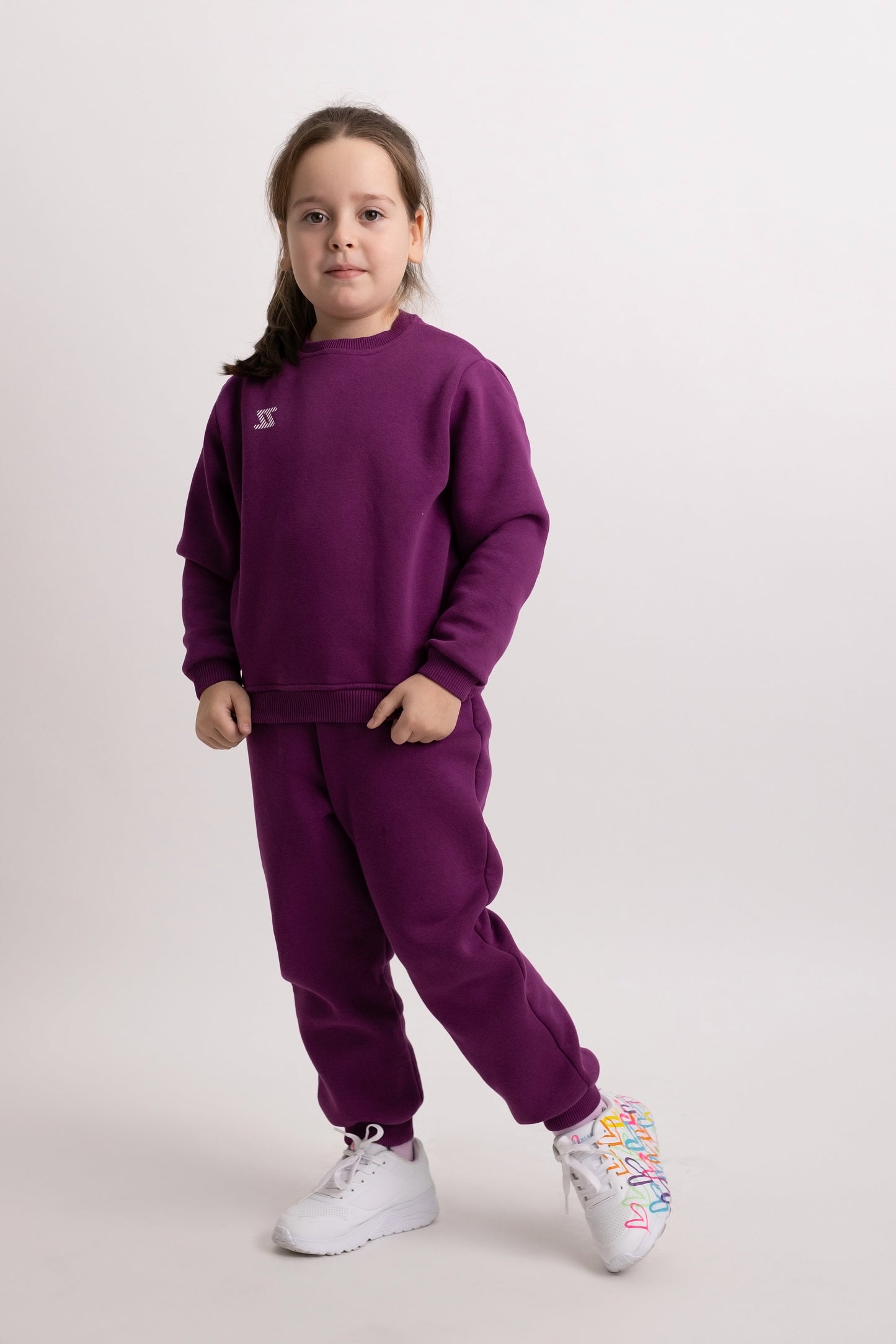 Set Bluza si Pantaloni Din Bumbac