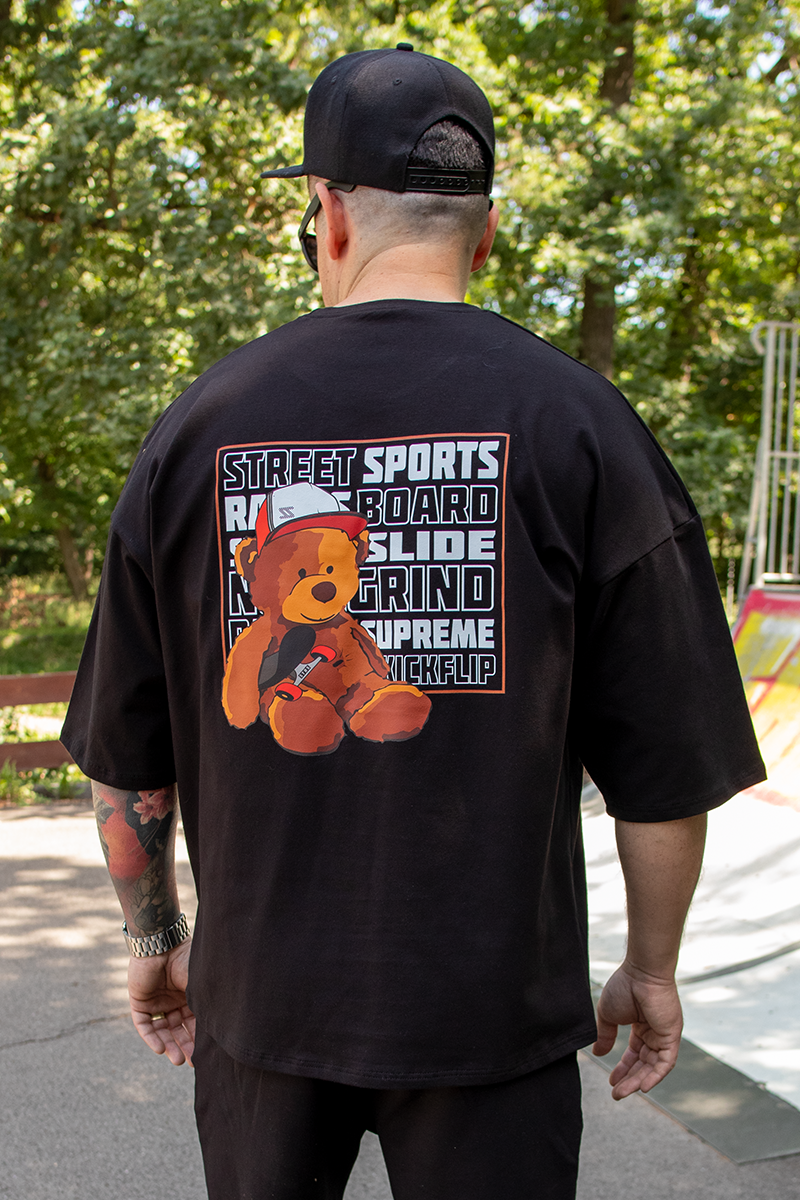 Tricou Oversize Slim Ursuleț