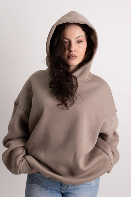 Hanorac Oversize Grej