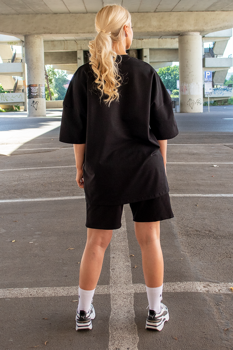 Tricou Oversize Negru We Are Street Sports