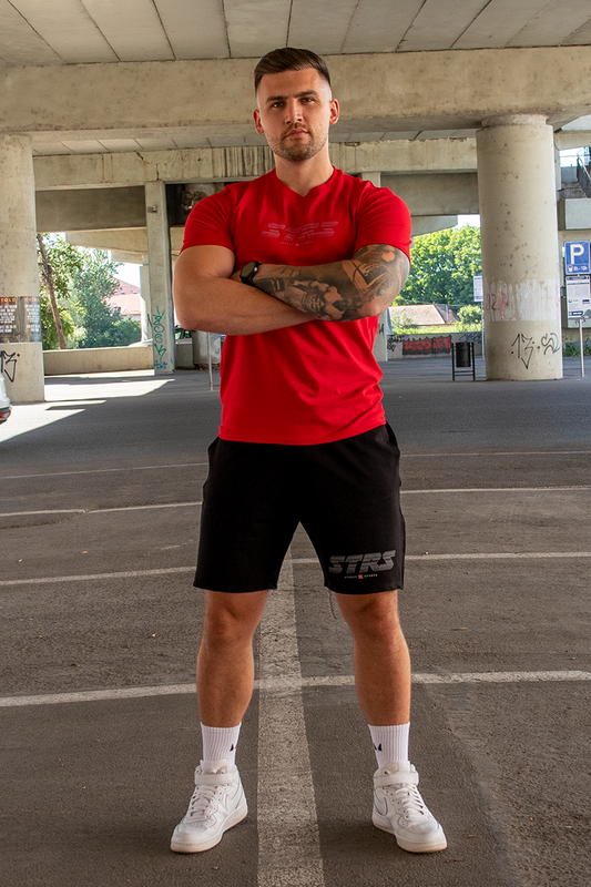 Tricou Regular Rosu STRS Fitness