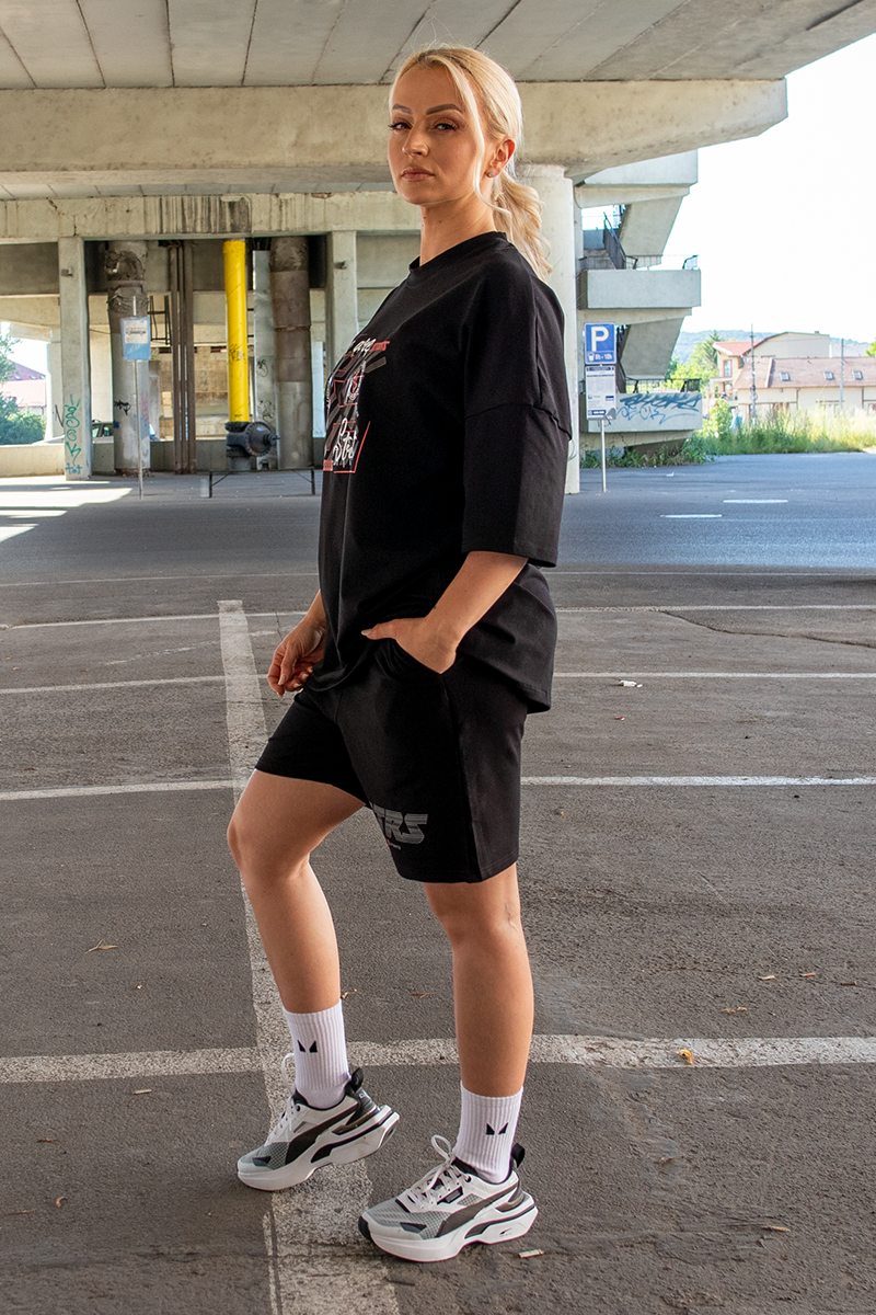 Tricou Oversize Negru We Are Street Sports