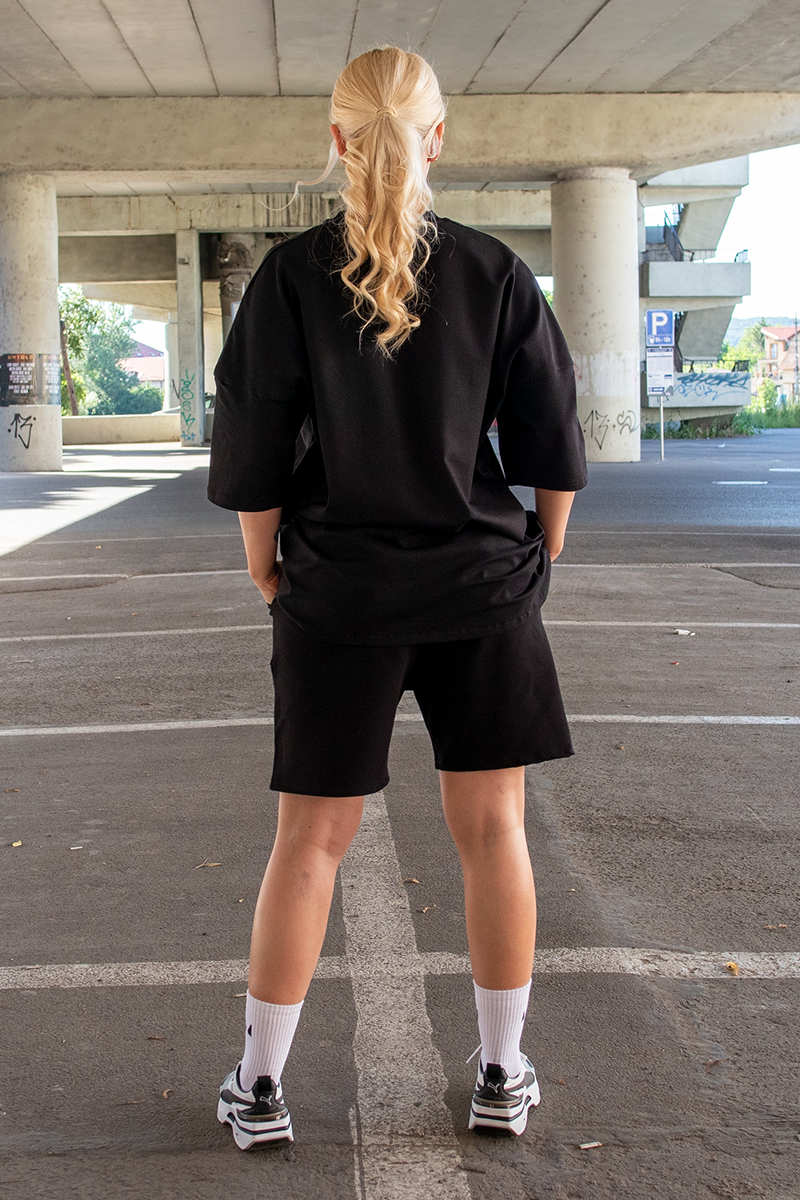 Tricou Oversize Negru We Are Street Sports