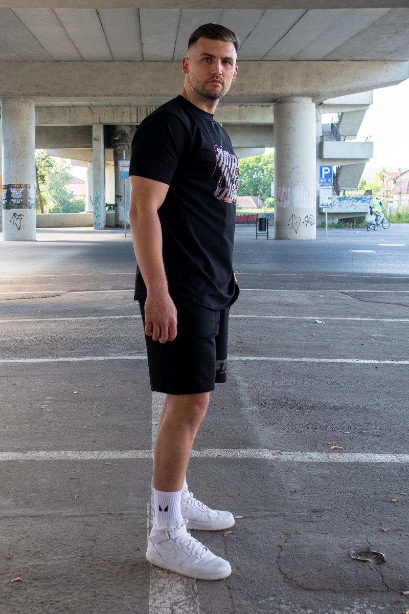 Tricou Regular Negru We Are Street Sports
