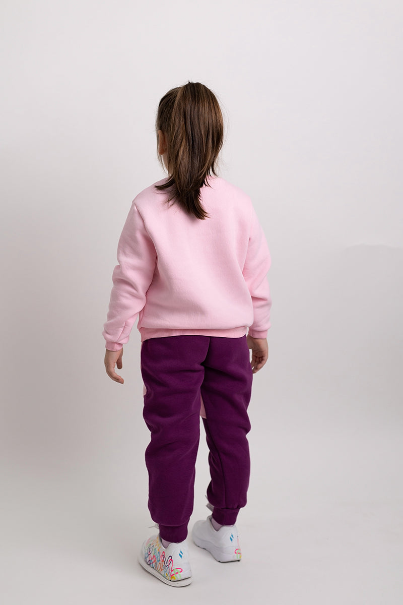 Set Bluza si Pantaloni Din Bumbac