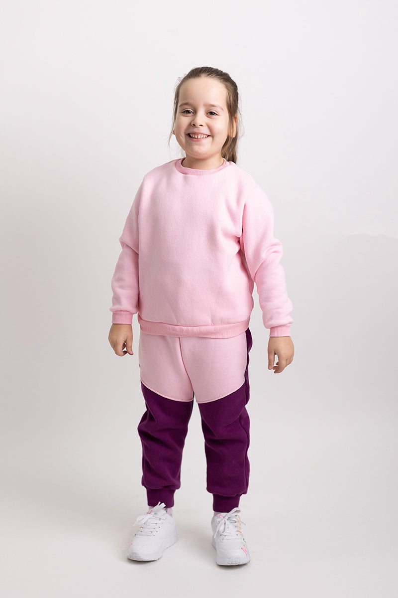 Set Bluza si Pantaloni Din Bumbac